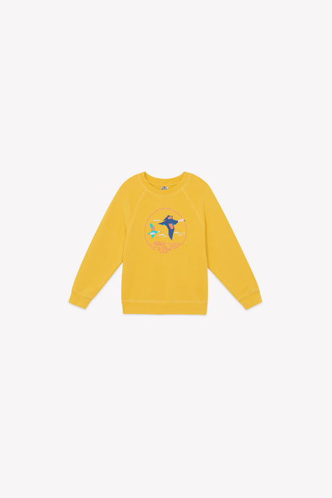 Sweatshirt - Star Yellow retro - Image principale