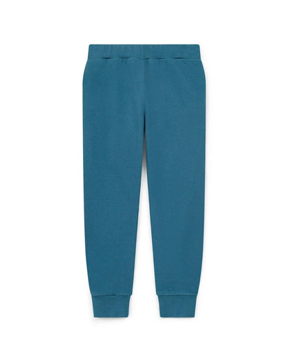Pantalon jogging bleu en 100% coton