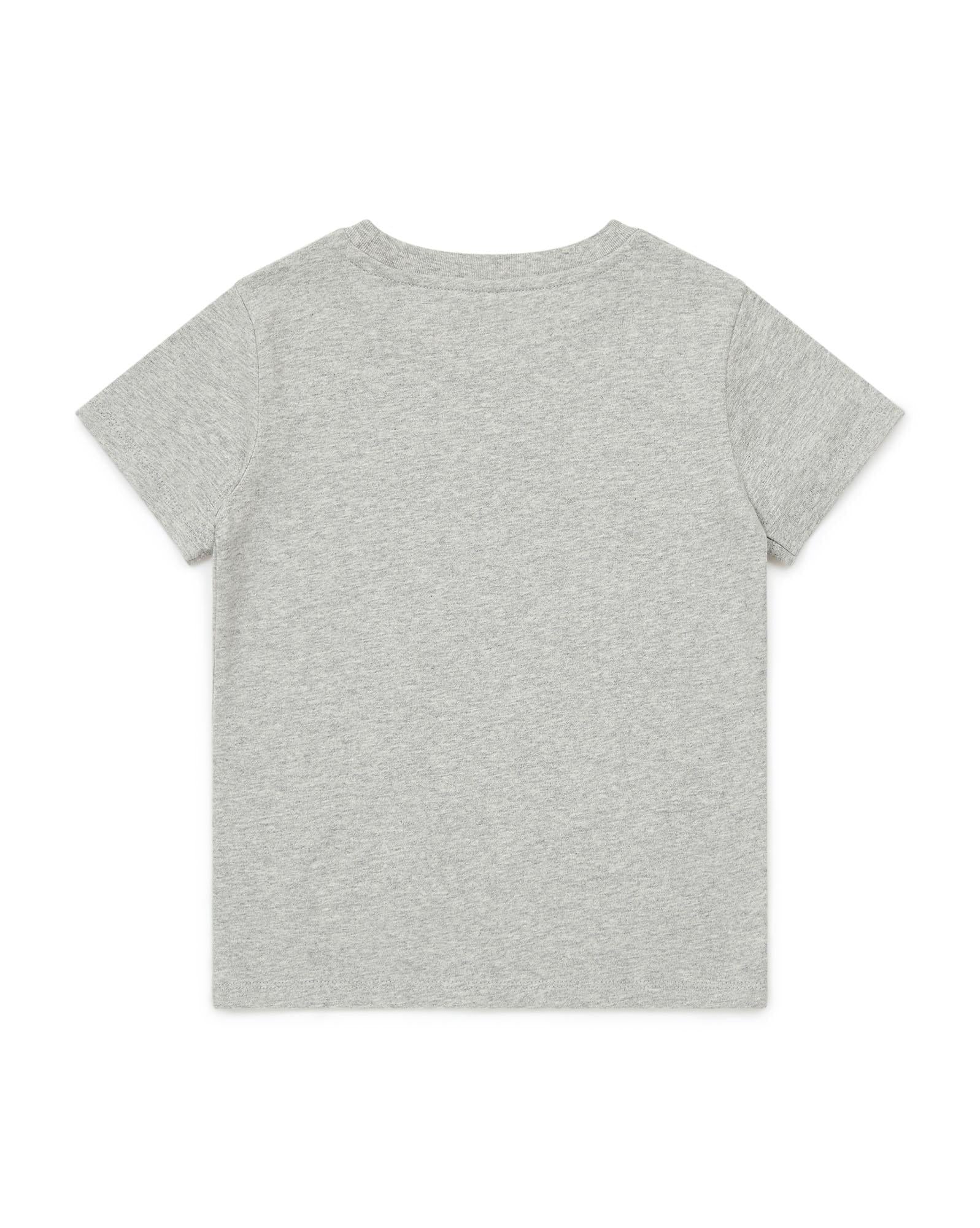 T-shirt MC Froggy gris en 100% coton