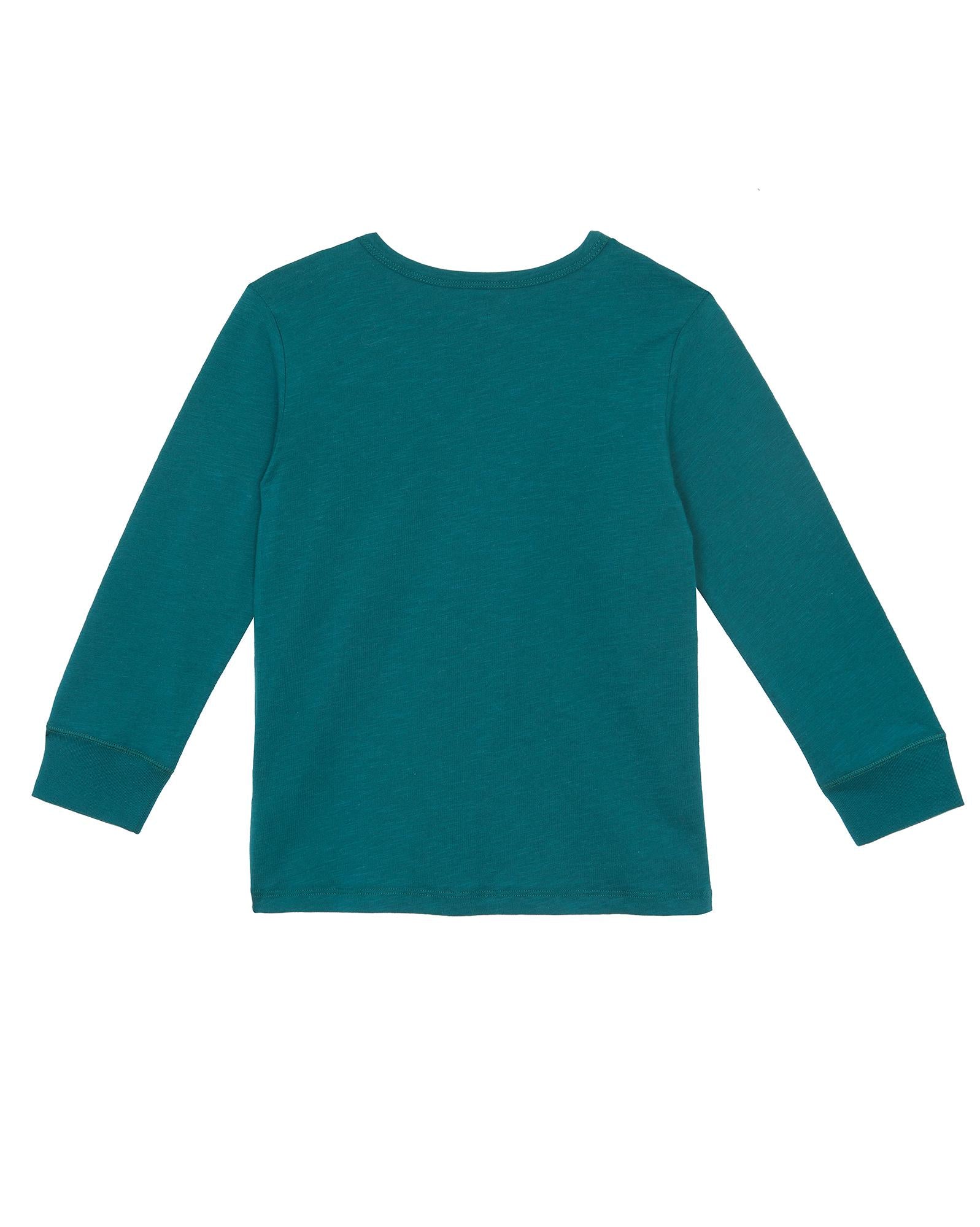 T-shirt Badge vert en 100% coton biologique
