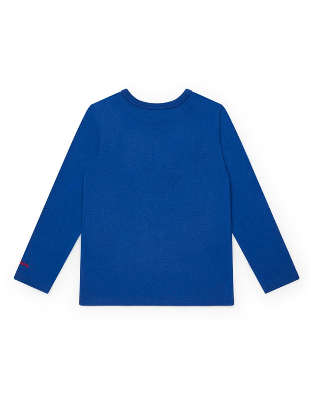 T -shirt - Wolf Gang Blue In 100% organic cotton - Image alternative