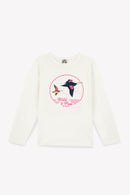 T-shirt - Taxo crème bonton