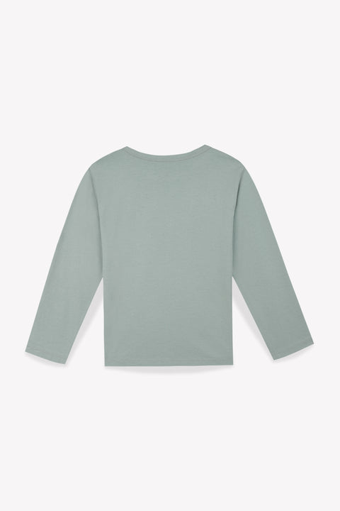 T-shirt - Taxo bleu clair imprimé "Let's roll' - Image principale