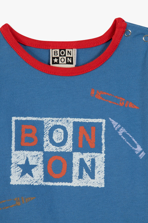 T-shirt - Taxo bleu - Image principale