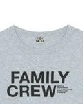 T-shirt - Tubog Family Crew Grey Bonton + Ron Dorff