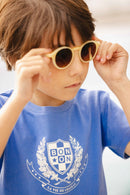 T-shirt - Tubog bleu coton organique