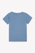Tee-shirt - Tubog bleu coton organique