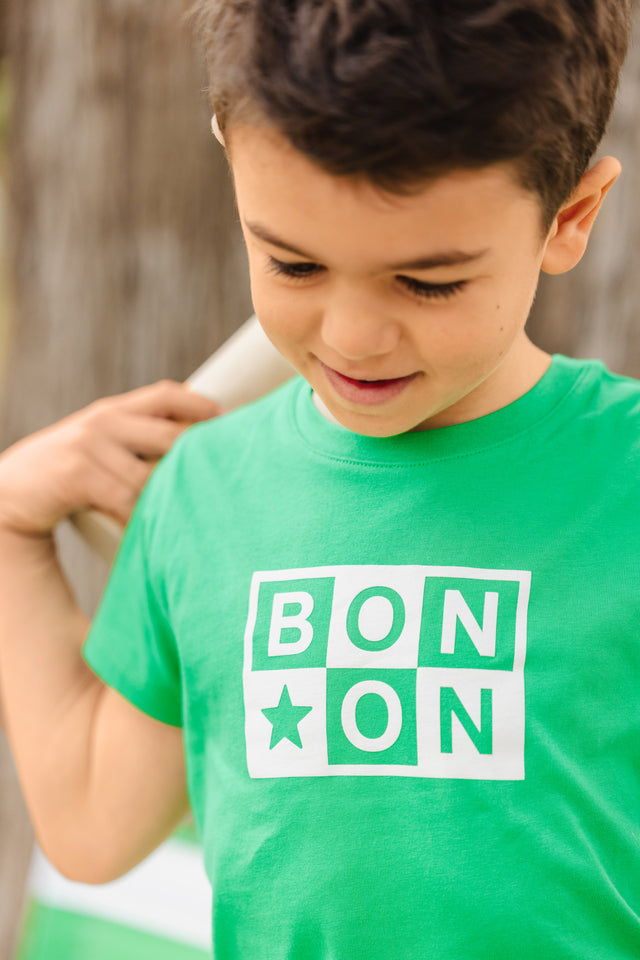 T-shirt - Tubog vert coton organique GOTS - Image principale