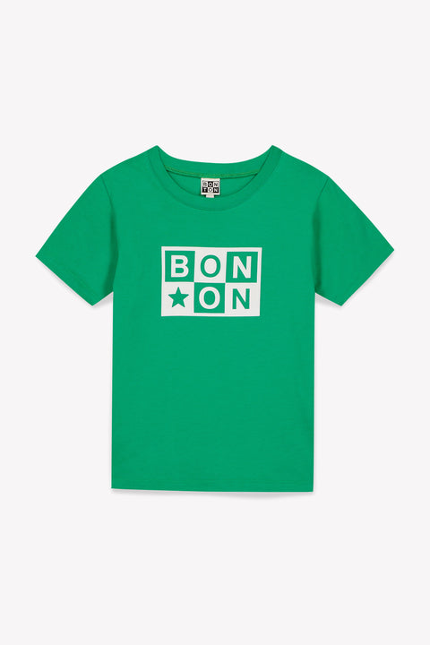 T-shirt - Tubog Green GOTS organic cotton - Image principale