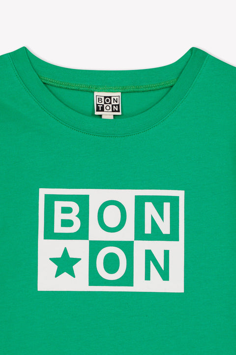 T-shirt - Tubog Green GOTS organic cotton - Image principale