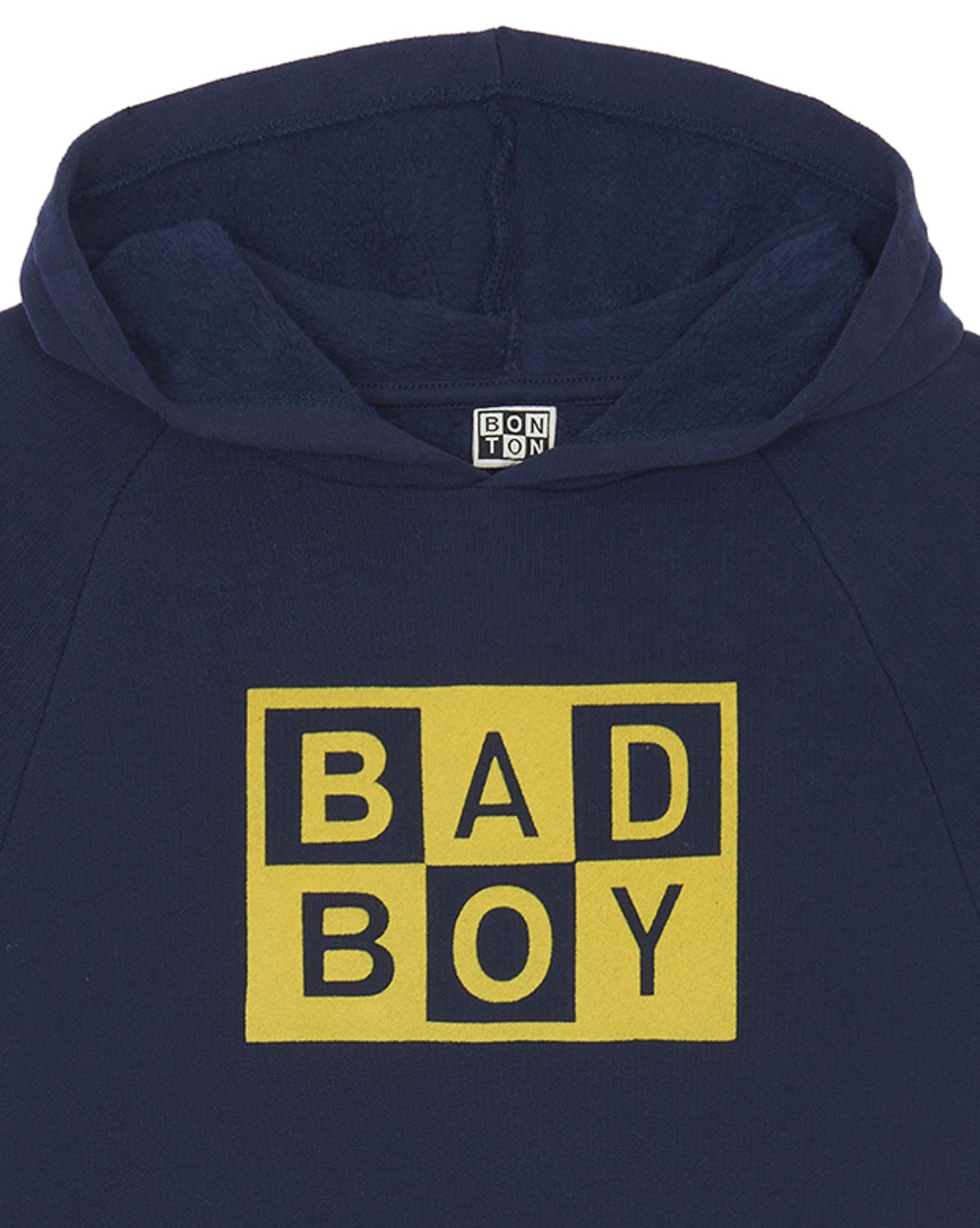 Sweat à capuche Badboy bleu en 100% coton