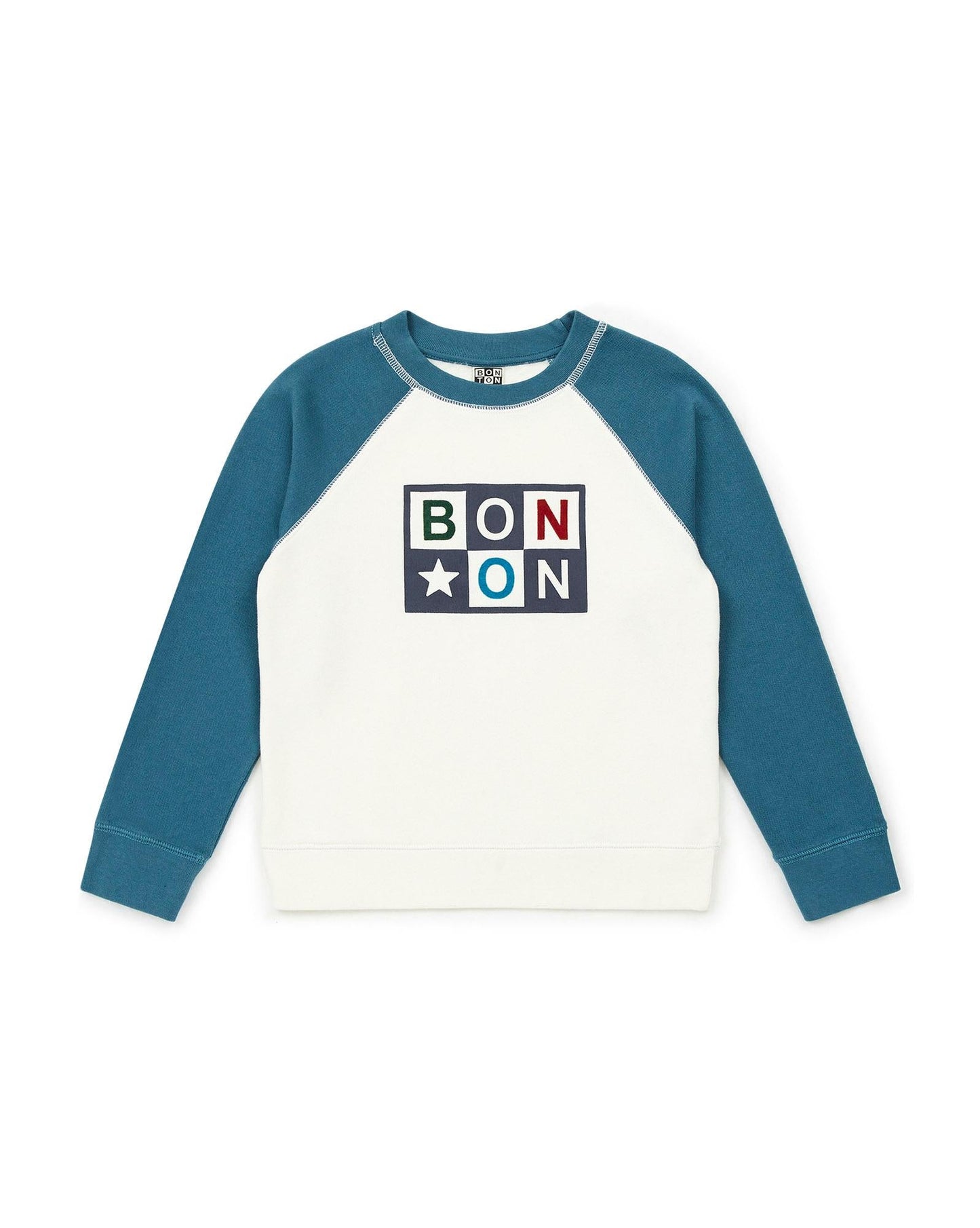 Sweat - bleu en 100% coton