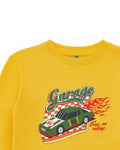 Sweatshirt - Garage Yellow in organic cotton