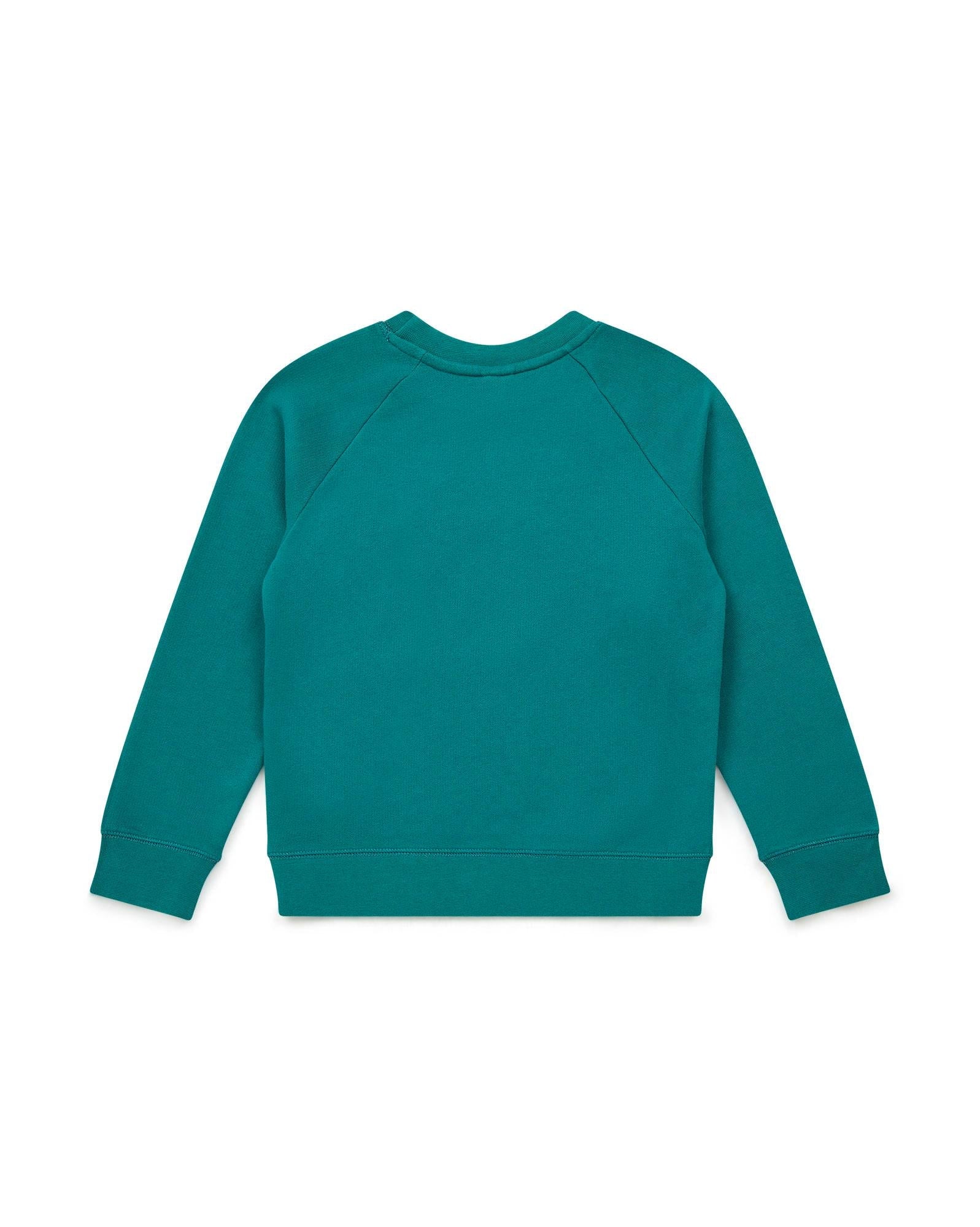 Sweat Santa vert en 100% coton