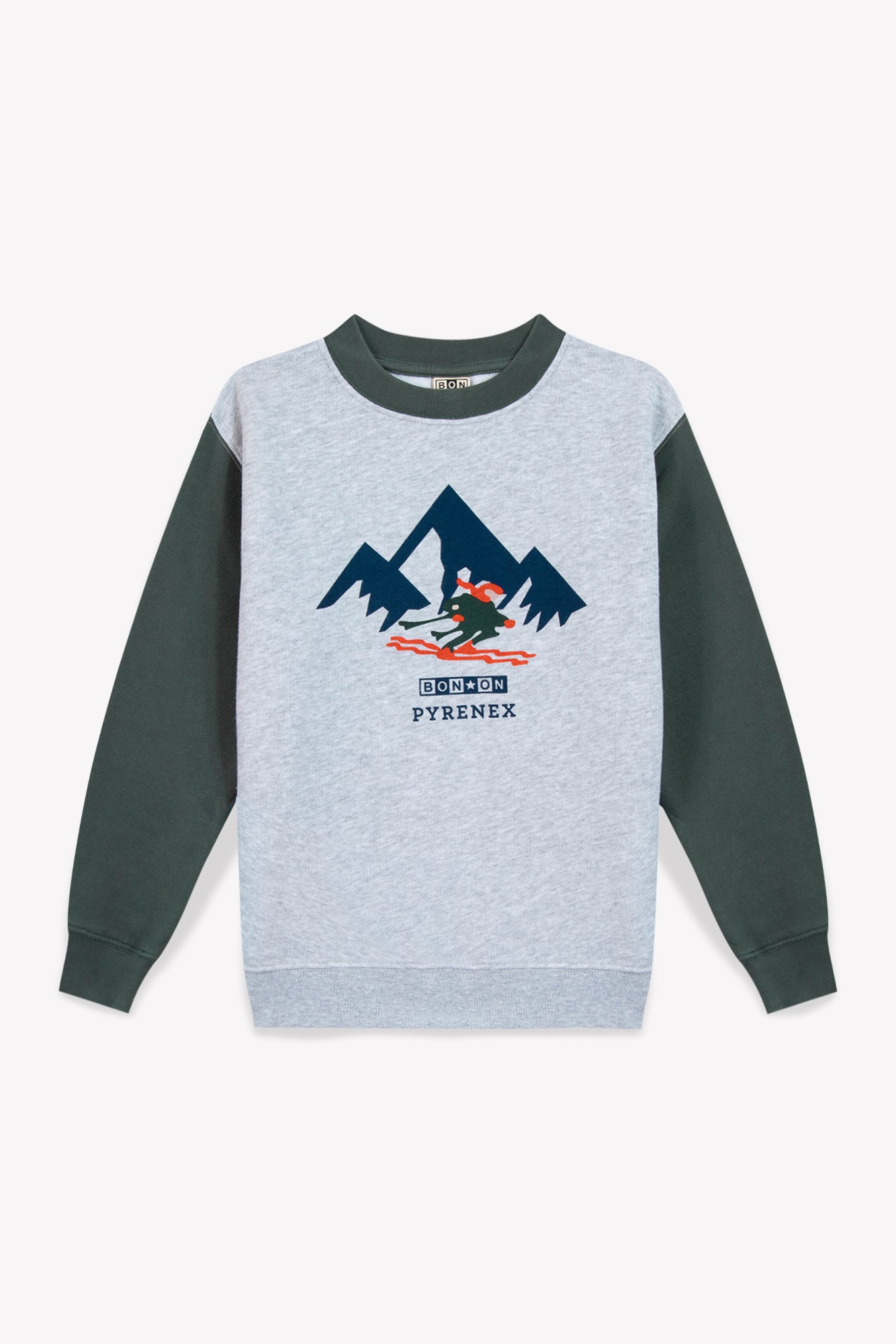 Sweat - Sandy gris bonton x pyrenex