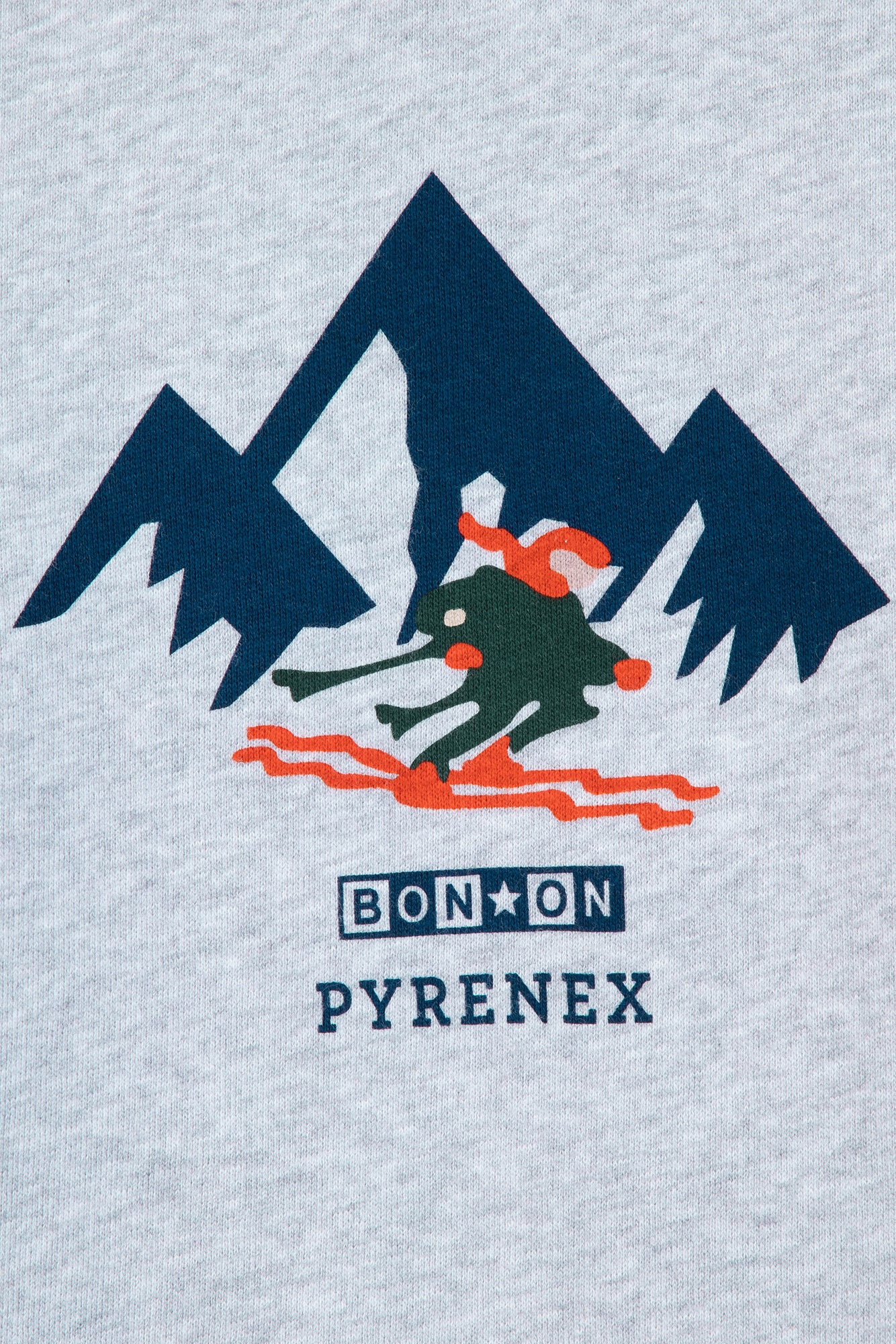 Sweat - Sandy gris bonton x pyrenex