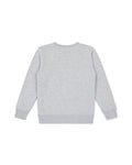 Sweat - Smile gris molleton coton imprimé tortue