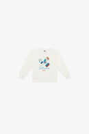 Sweat - Sandy écru "Old School"