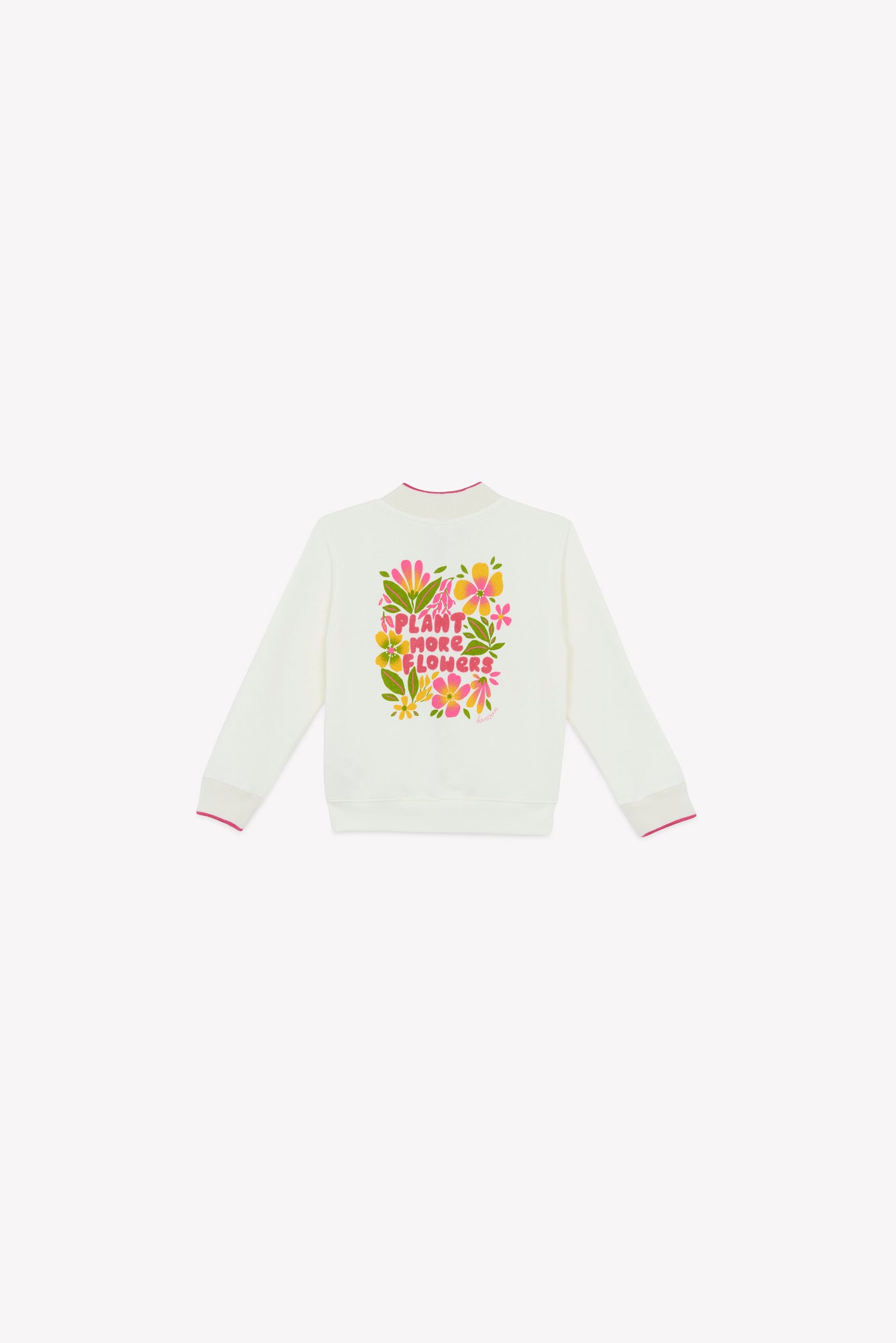 Sweatshirt - Samy Bonton Cream
