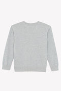 Sweat - Smile Bro gris coton BONTON + RON DORFF