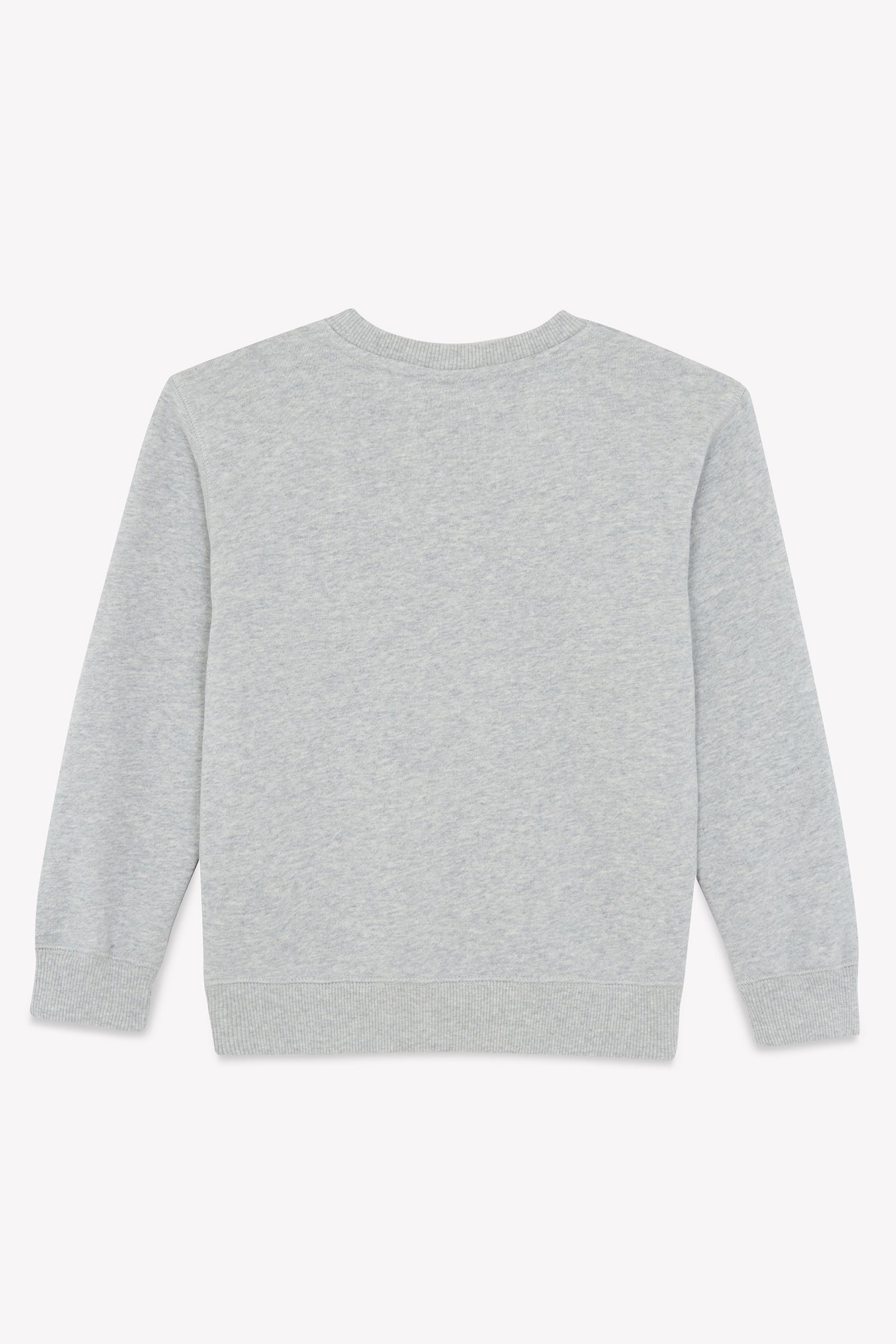 Sweatshirt - Smile Bro Grey Bonton cotton + Ron Dorff