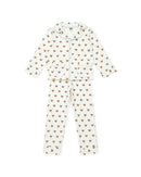Pyjama - Tigrou marron coton biologique