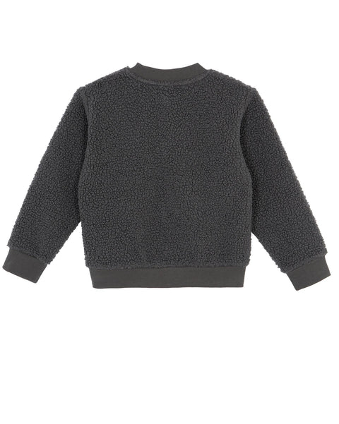 Jacket - teddy Grey polar - Image principale