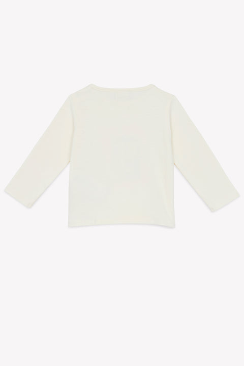 T -shirt - Ecru  Print sardine - Image principale