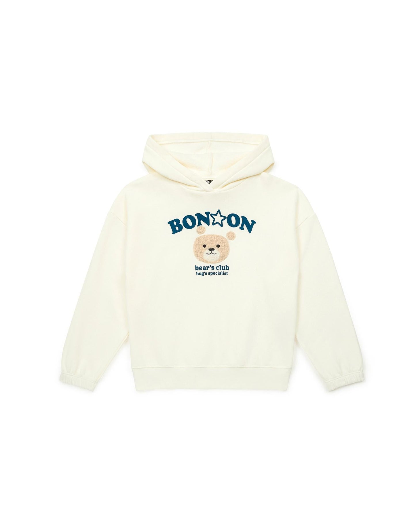 Sweatshirt - Beige in 100% cotton