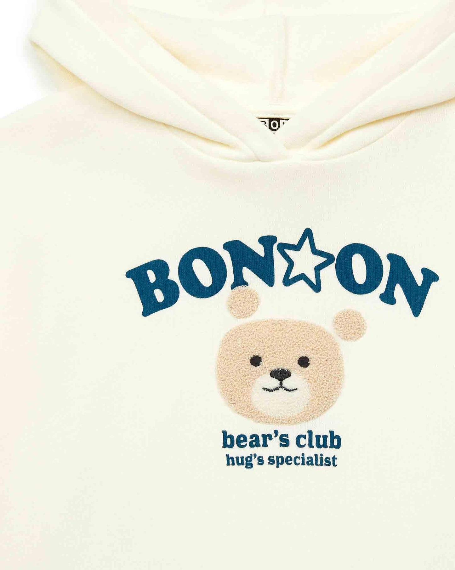 Sweatshirt - Beige in 100% cotton