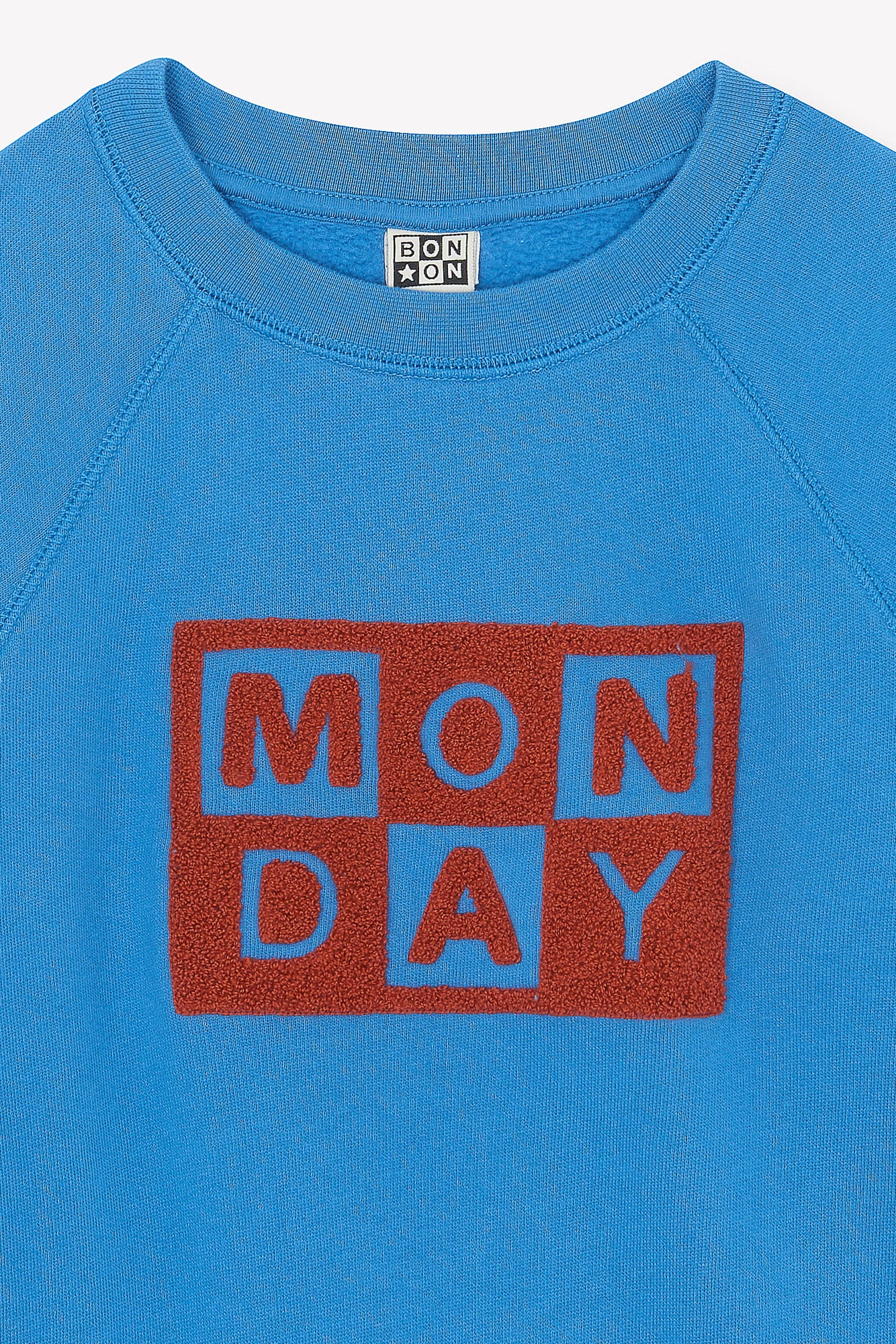 Sweatshirt - Sandy Blue in organic cotton