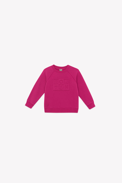Sweatshirt - Sandy Purple Illustration bonton - Image principale
