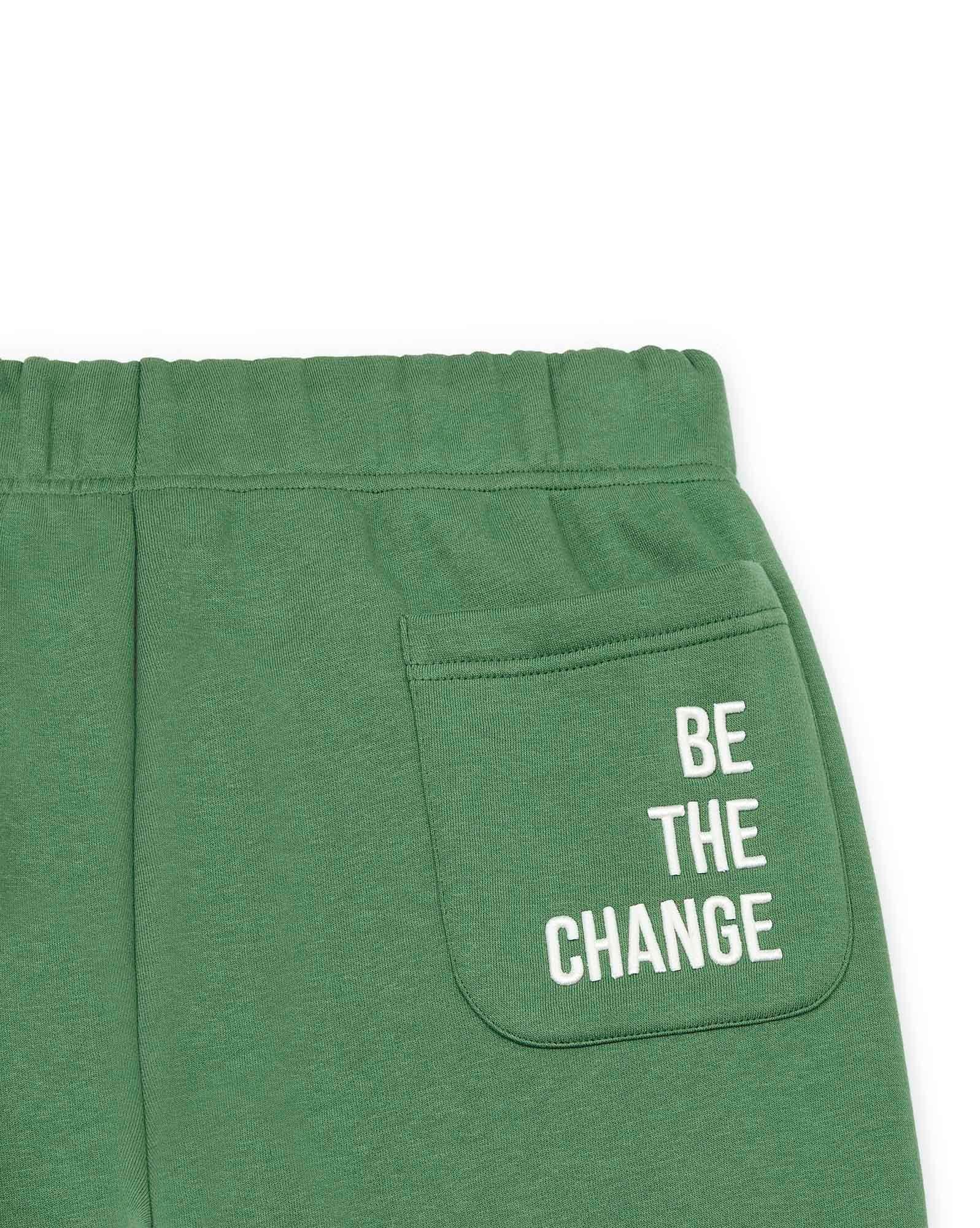 Pantalon jogging Baltic vert B the change