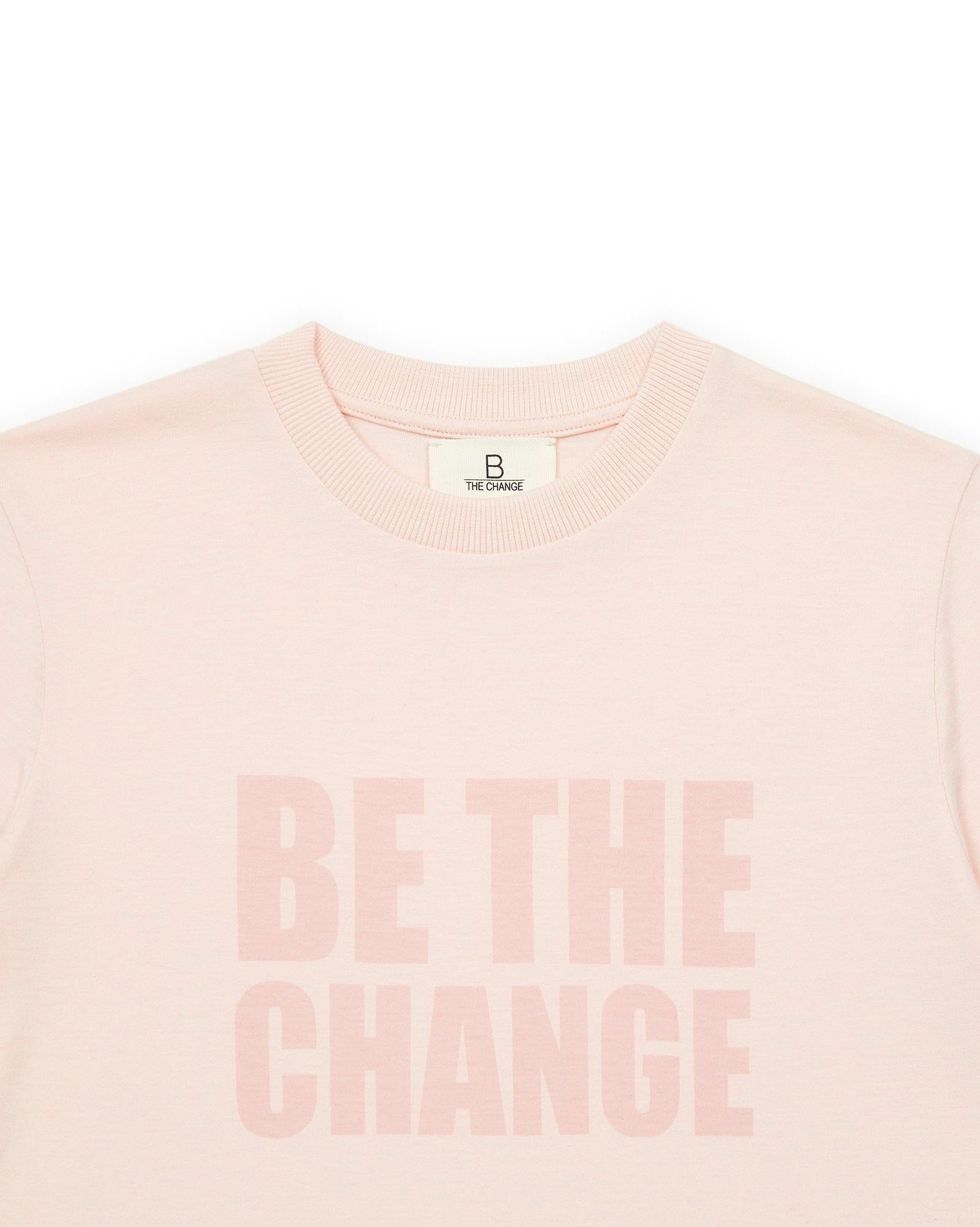 T-shirt East rose B the Change 100% coton bio