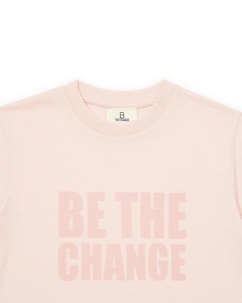 T -shirt - East Pink B The Change 100% Organic cotton - Image principale