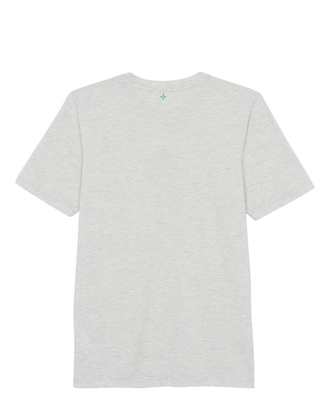 T -shirt - East One Two Tree Grey B The Change 100% Organic cotton - Image principale