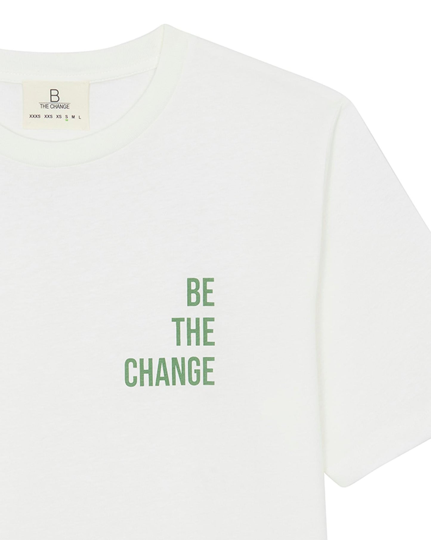 T -shirt - East Beige B The Change 100% Organic cotton