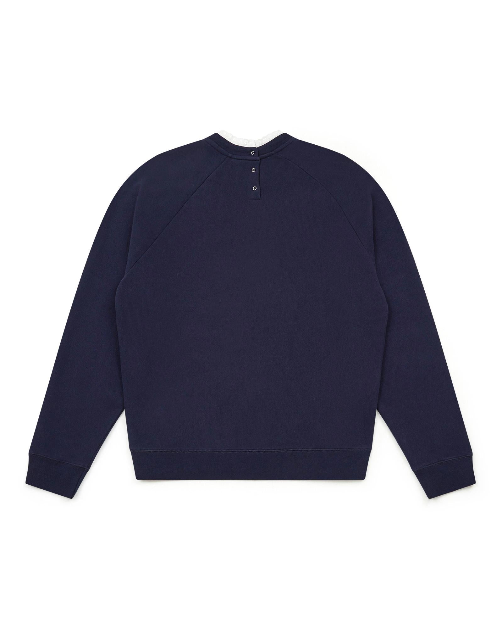 Sweat Tilia bleu Femme en 100% coton biologique