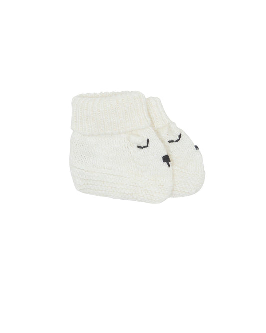 Slippers Teddy Beige Baby knitted