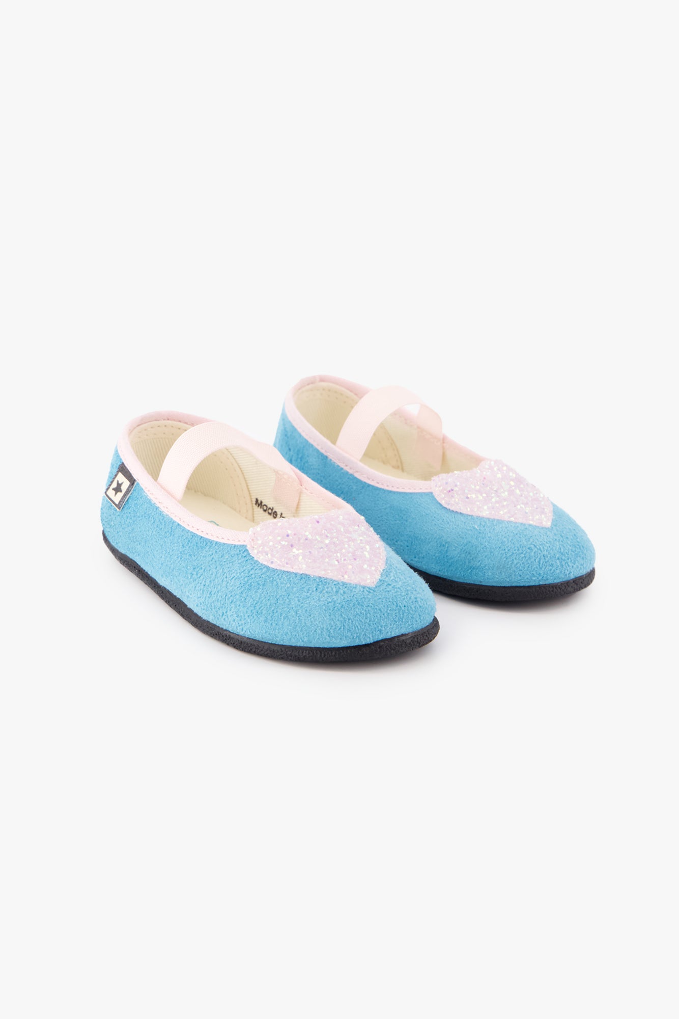 Chaussons - Sarra bleu ciel