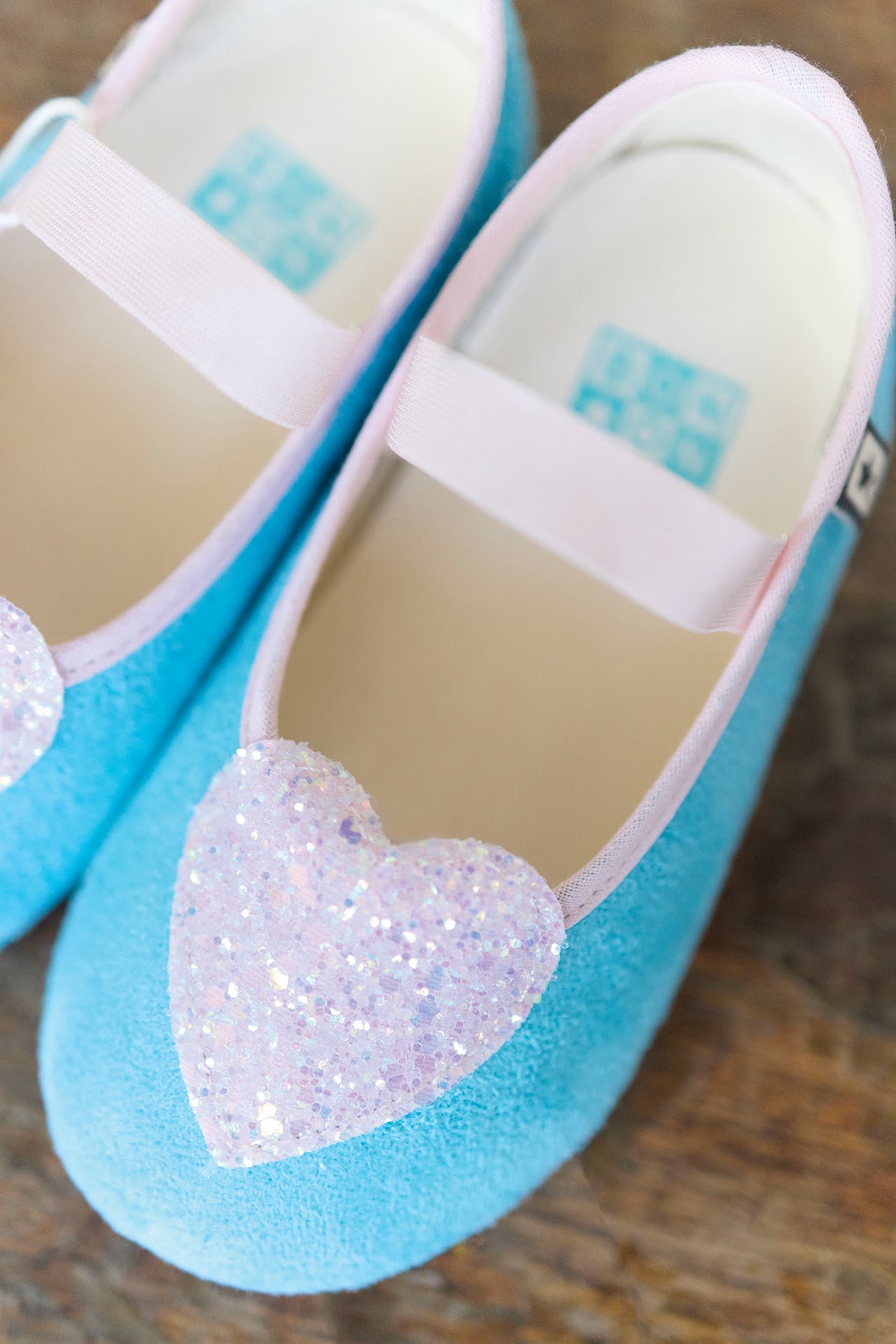 Chaussons - Sarra bleu ciel