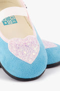 Chaussons - Sarra bleu ciel