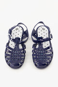Sandals - Méduses Blue PVC