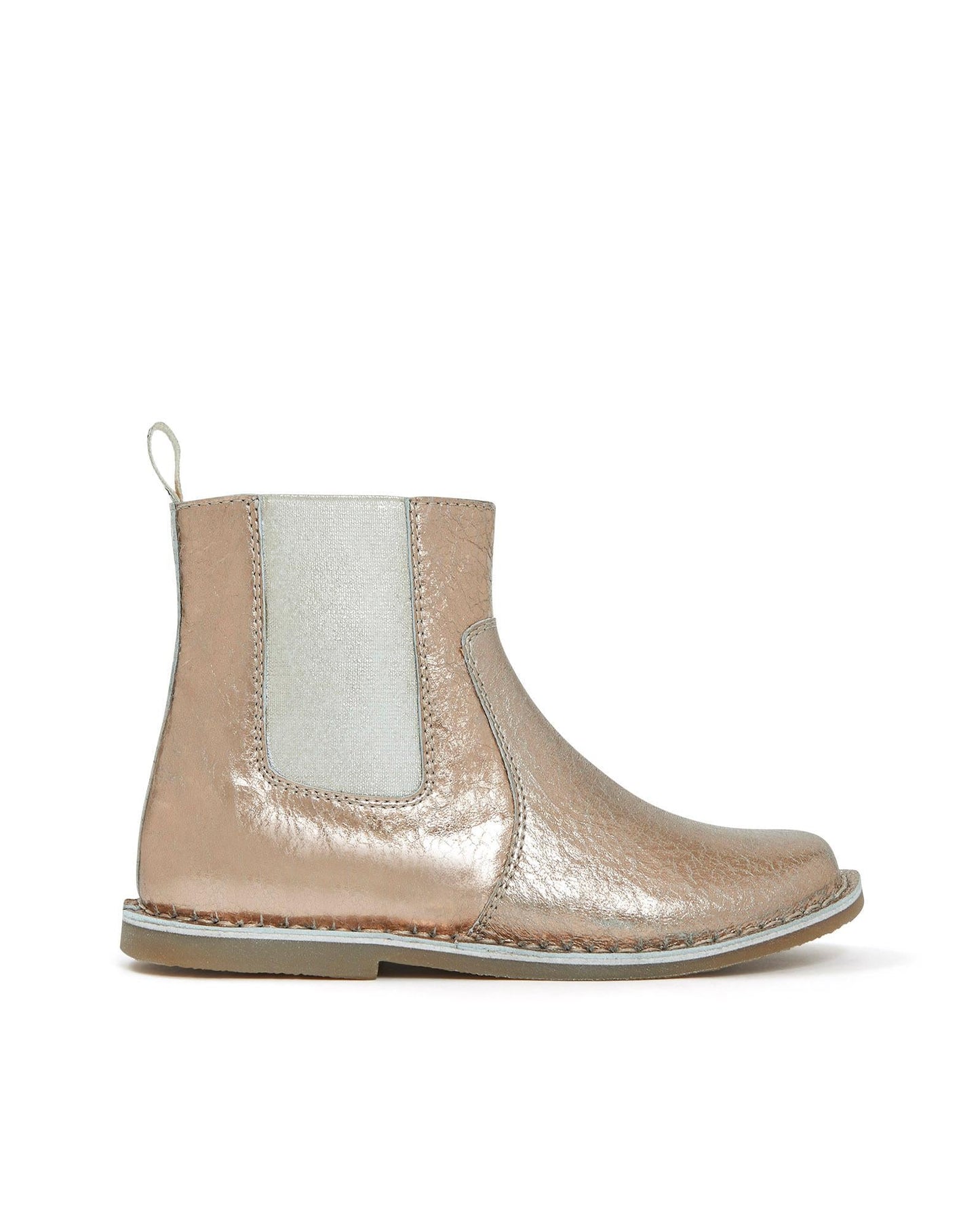 Bottes - Lazare roses en 100% cuir irisé