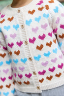 Cardigan - Coeurs LILET Beige