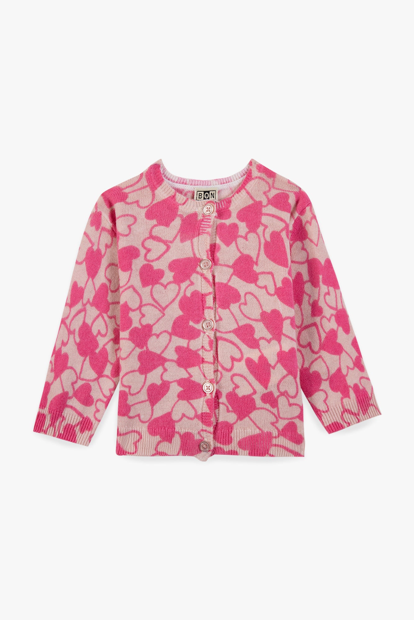 Cardigan - lalalove Pink