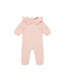 Jumpsuit - Pink Baby in opening knitting