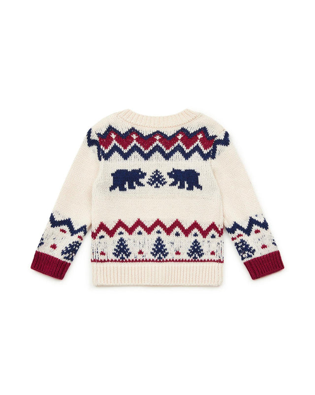 Cardigan - Bear Beige Baby knitted - Image alternative