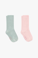 Lot de 2 chaussettes -  Peach