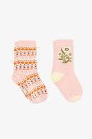 Lot de 2 chaussettes -  Peach